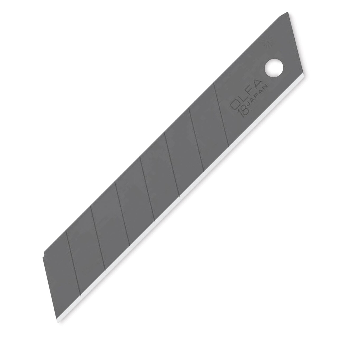 Olfa Heavy Duty Ultra-Sharp Black Snap Blades - Pkg of 10, 18mm